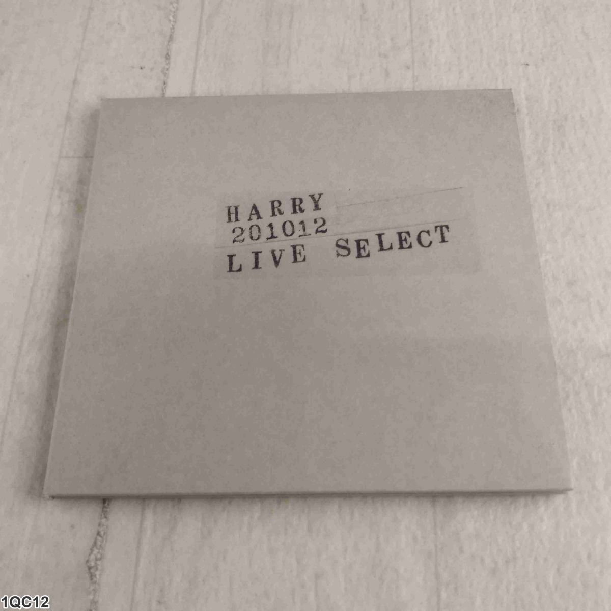 1QC12 CD HARRY 201012 LIVE SELECT ライブアルバム 紙ジャケット拍卖