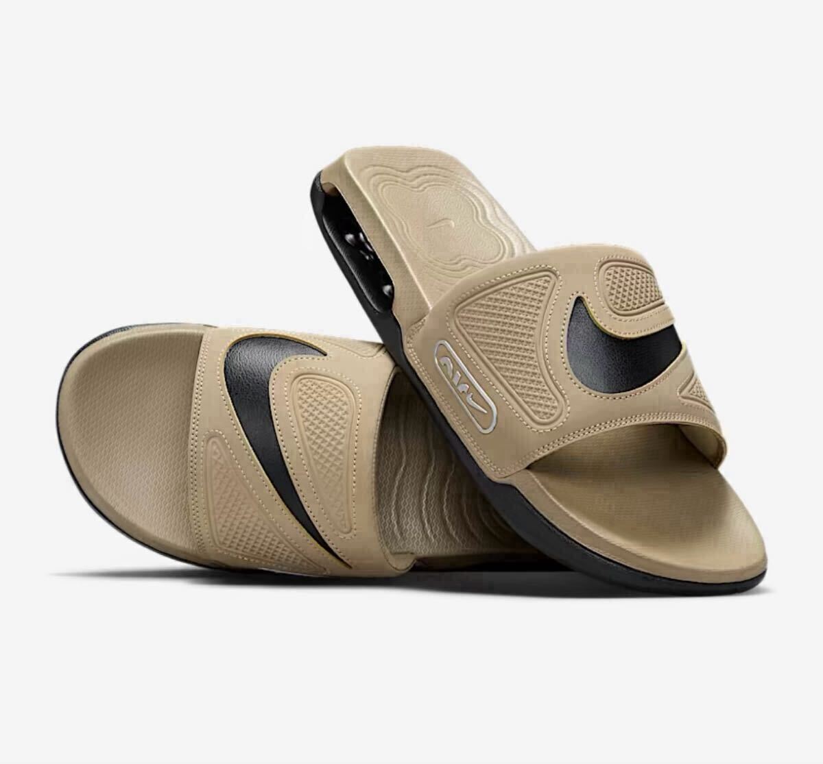 ナイキ 正規品 新品 エアマックス サンダル 26cm DC1460-201 シロ スライド カーキ AIR MAX 完売品 ラスト1点 送料無料拍卖