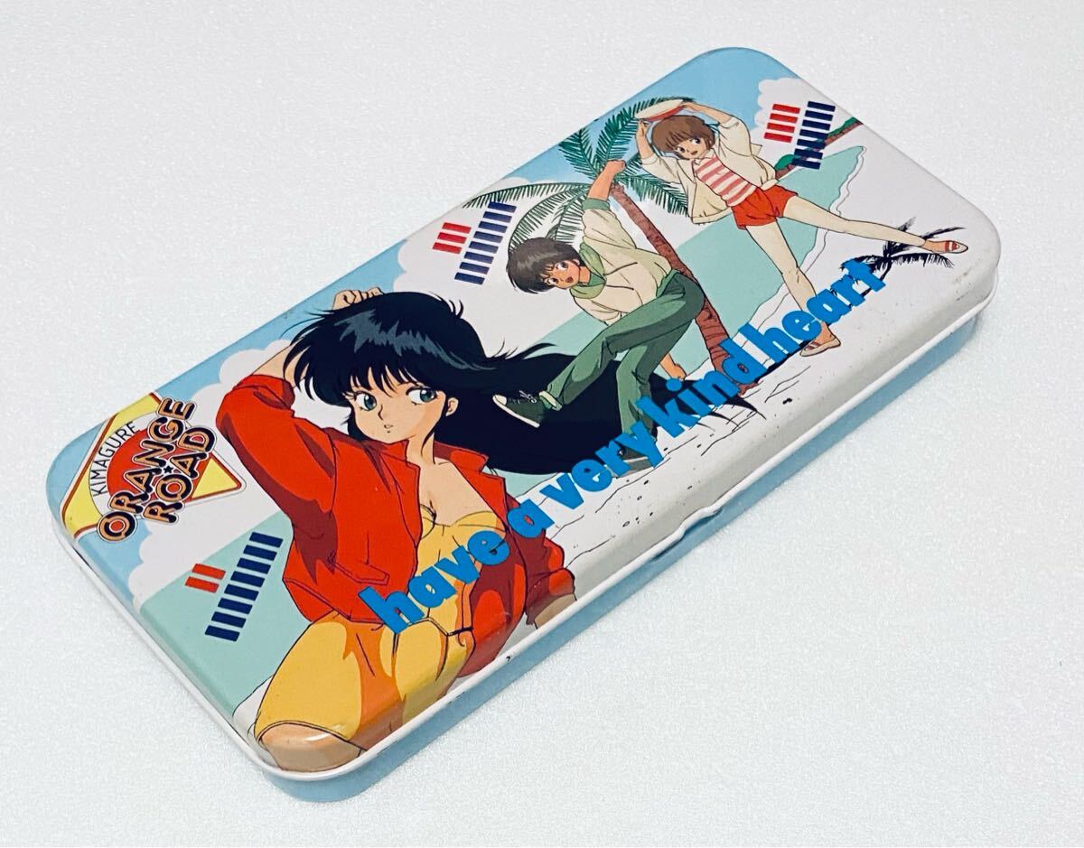 きまぐれオレンジロード ペンケース 缶ペンケース カンペン 筆箱 ふでばこ 文房具 昭和レトロ まつもと泉 鮎川まどか j拍卖