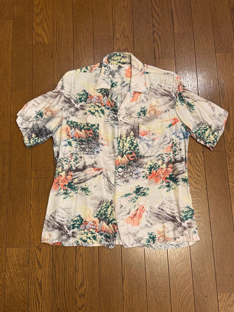 ヴィンテージ VINTAGE ペニーズ PENNEY'S アロハシャツ ハワイアンシャツ 60'S 表示サイズM拍卖