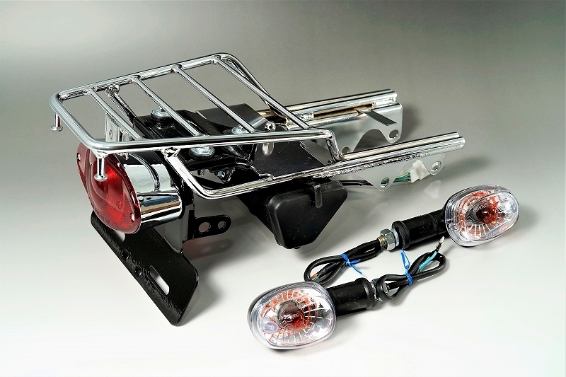 モンキー/ゴリラ 純正風リアキャリア・キャッツアイテールランプ・ウインカー拍卖