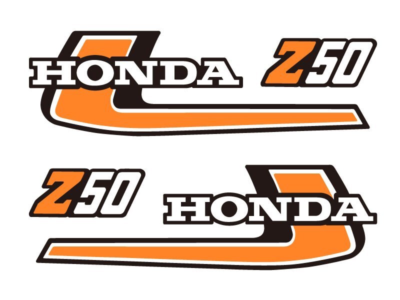 4Lモンキー(Z50J1) タンクデカール/ステッカー 3Mラミネート拍卖