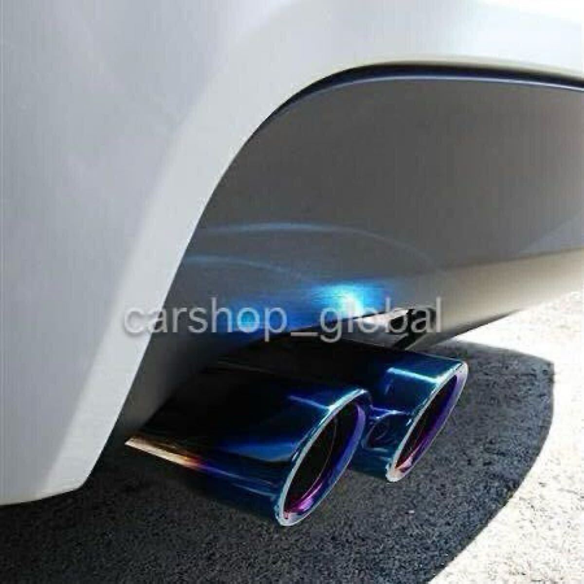 BMW マフラーカッター チタン焼き F07/F10/F11/F20/F30/F31/F32/F33/F34/F36/F45/F46/E46/E90/E91/E92/E93 テールパイプ トリム拍卖