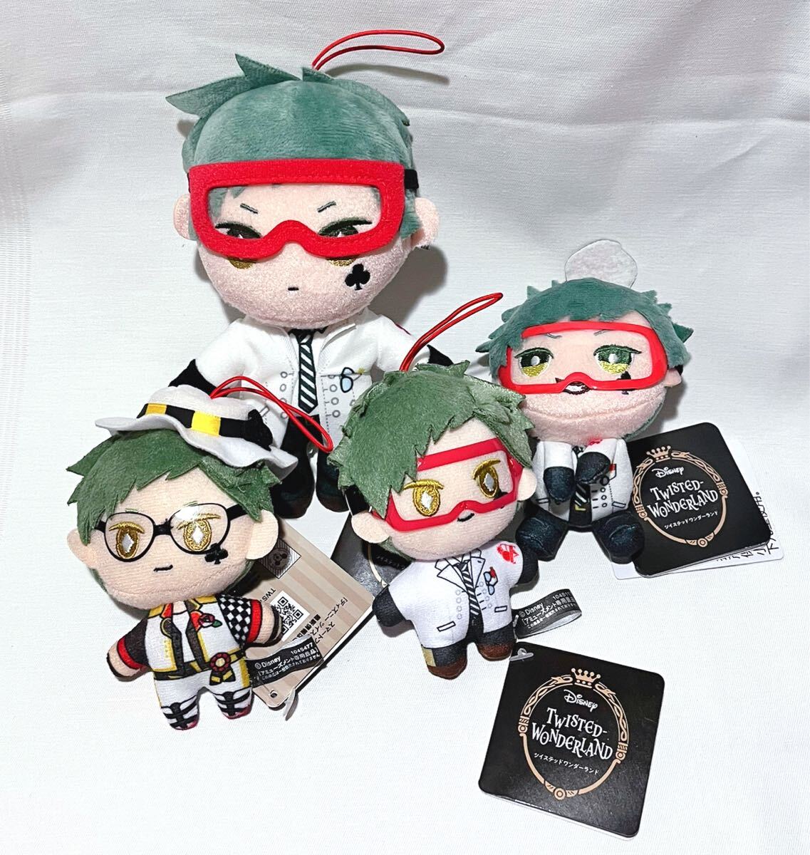【ツイステッドワンダーランド】ぬいぐるみセット まとめて【トレイ】ツイステ ディズニー EXマスコット 実験着拍卖