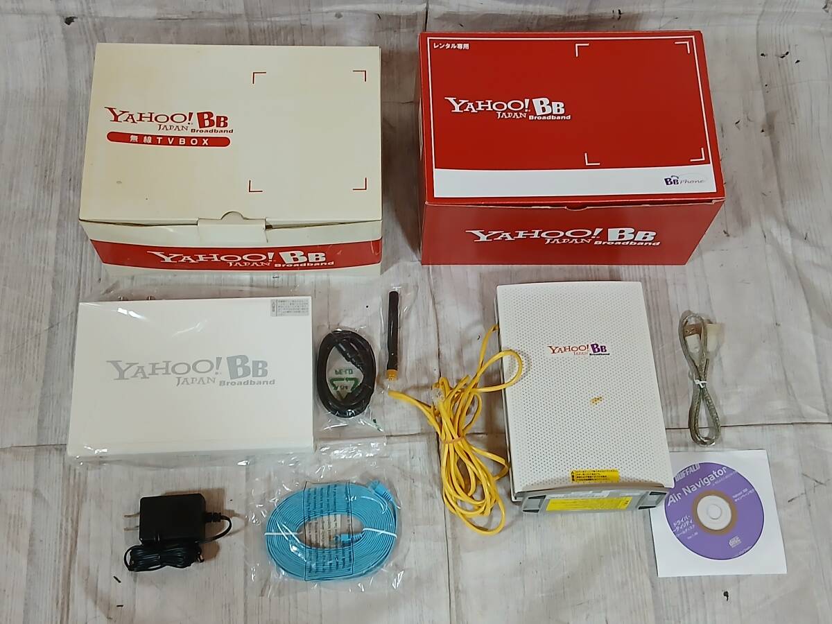 まとめ 2台 Yahoo! BB Broadband ヤフー ブロードバンド トリオモデム WLI-U2-KG54-YB インターネット 無線 アダプタ PC セット 5580拍卖