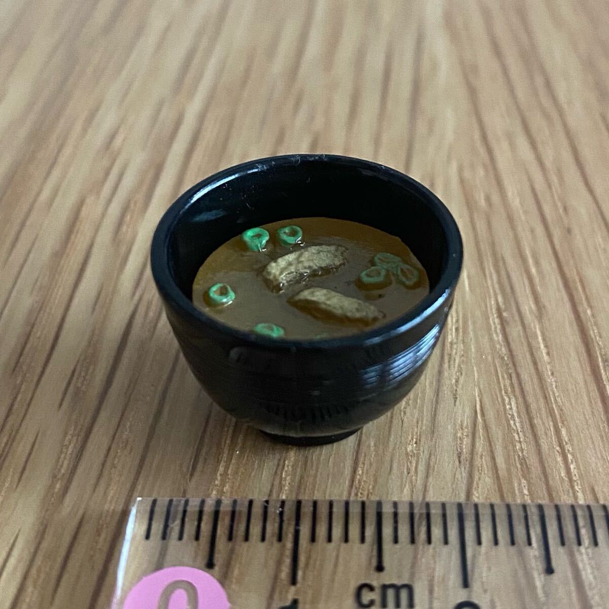 リーメント(単品)*味噌汁*ぷちサンプル バラ売り ミニチュア ドールハウス 和食 夕やけ食堂拍卖
