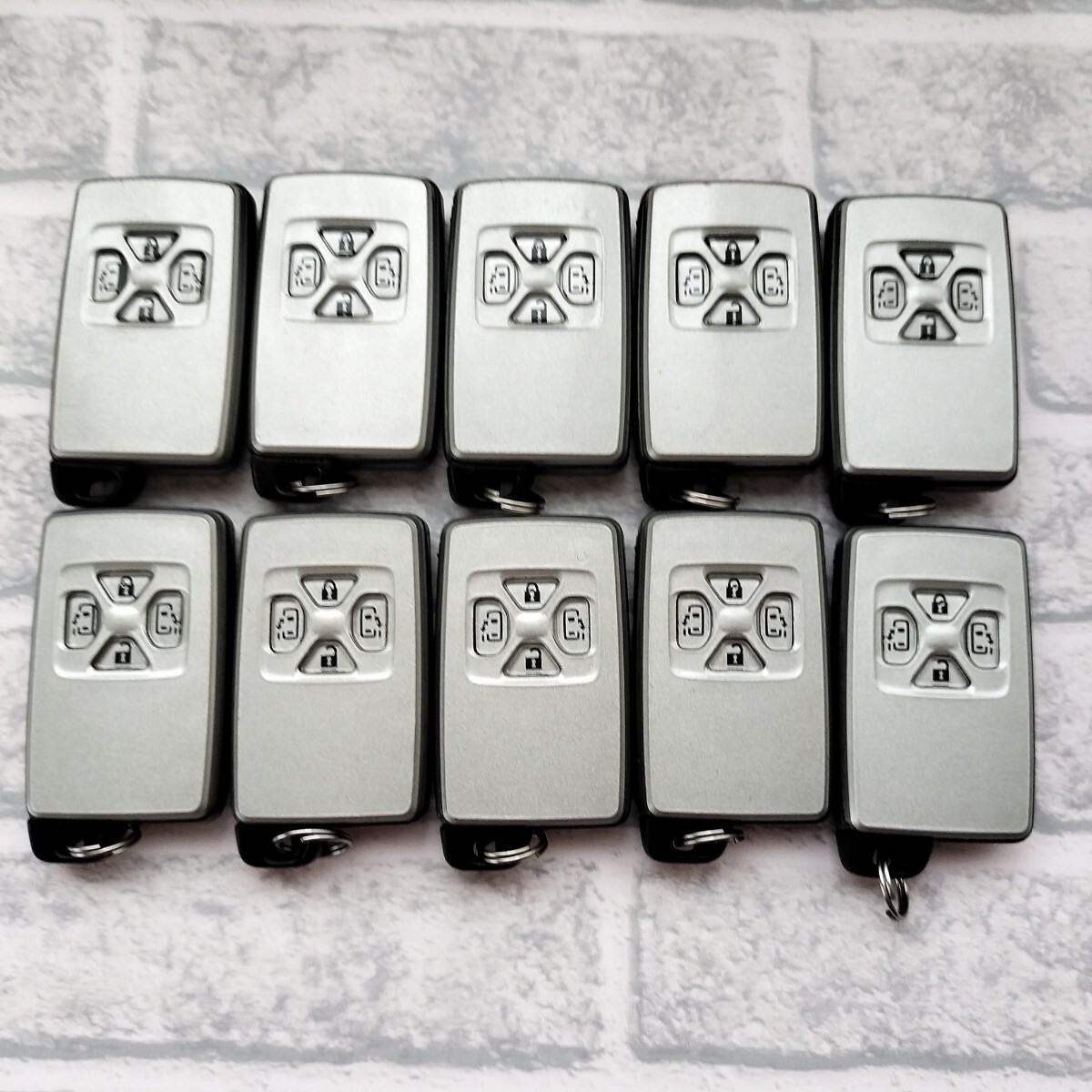 ☆送料無料/トヨタ/4ボタン/271451-0500/10個/スマートキー/キーレス/10個セット☆B2505-17-2拍卖