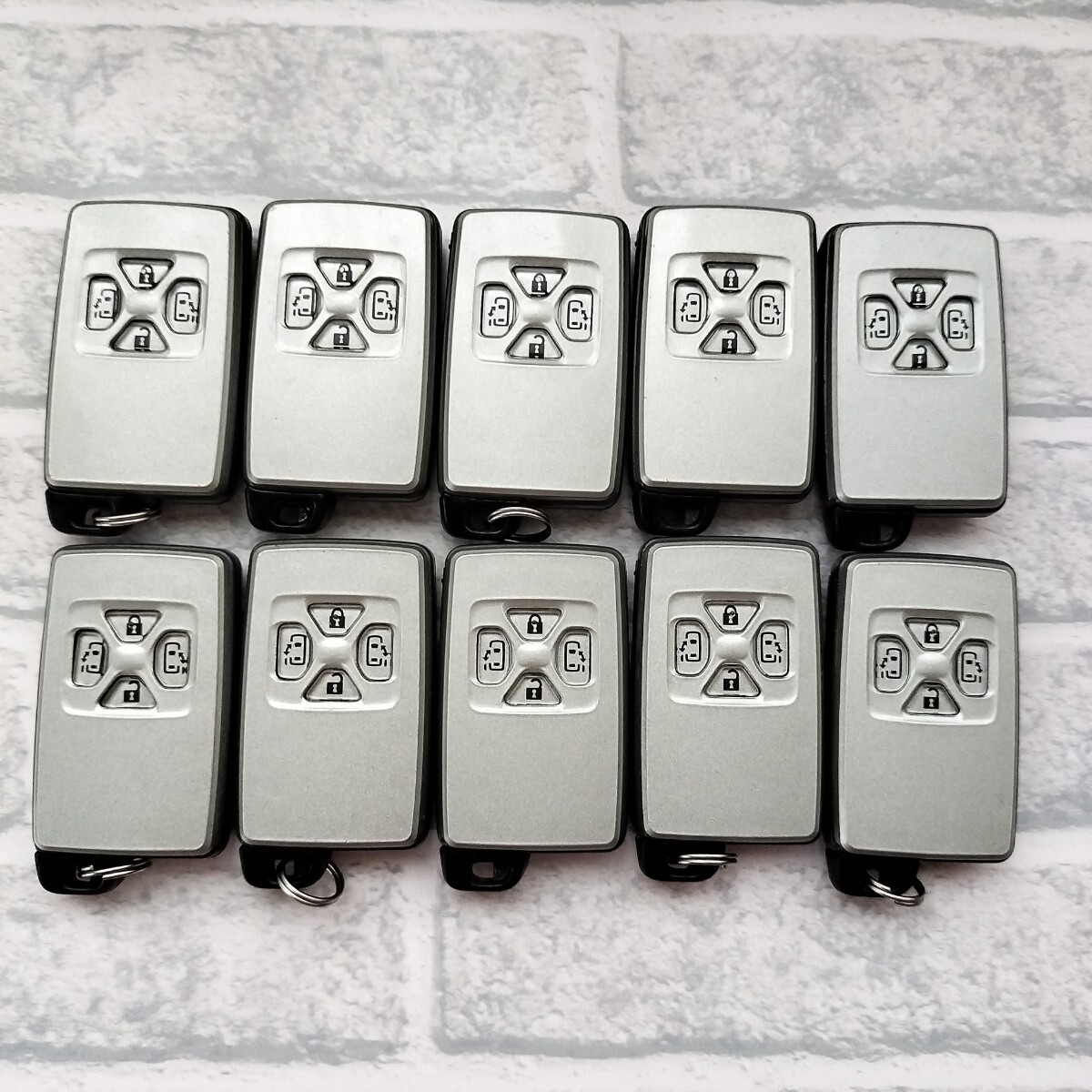 ☆送料無料/トヨタ/4ボタン/271451-0500/10個/スマートキー/キーレス/10個セット☆B2505-17-3拍卖