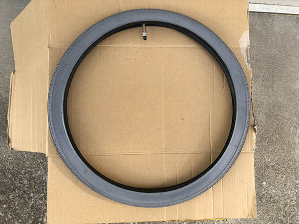 シンコー 車いす用 タイヤ 18 1 3/8 Shinko GOLDEN BOY 未使用 18インチ タイヤとチューブのみ拍卖