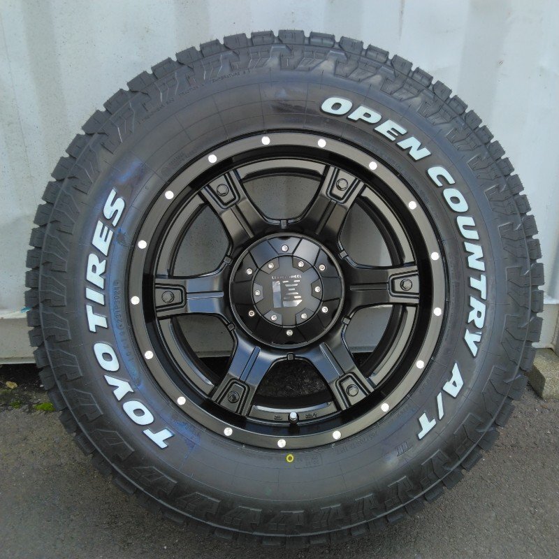 廃盤特価 【新品】 プラド サーフ ハイラックス FJ タイヤホイール TOYO オープンカントリー AT3 265/65R17 265/70R17 17インチ OutLaw拍卖