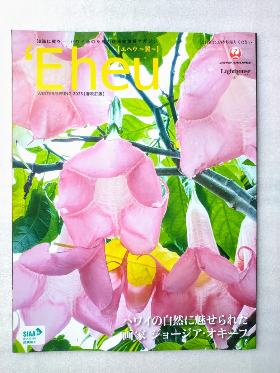 ★新品 ハワイ現地情報誌 ’Eheu エヘウ〜翼〜 ハワイの自然に魅せられた画家 ジョージア・オキーフ HAWAII拍卖