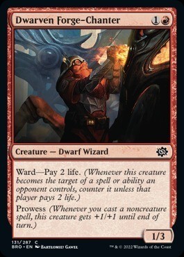 (英語)ドワーフの炉の詠唱者/Dwarven Forge-Chanter_赤_BRO-131拍卖