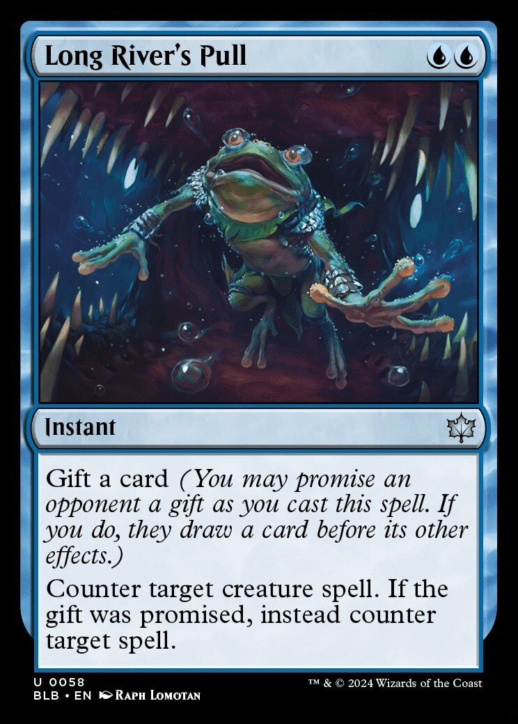 (英語)長川の引き込み/Long River's Pull_青_BLB-58拍卖