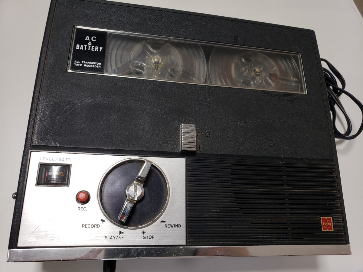 ナショナル オープンリールデッキ テープレコーダー マイソニックD RQ-102 昭和レトロ拍卖