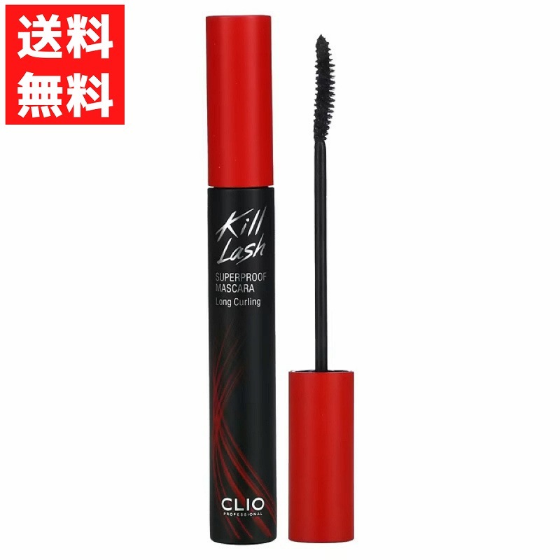 CLIO クリオ キル ラッシュ スーパープルーフ マスカラ 01 LONG CURLING 韓国コスメ 上向きロングカール ウォータープルーフ拍卖