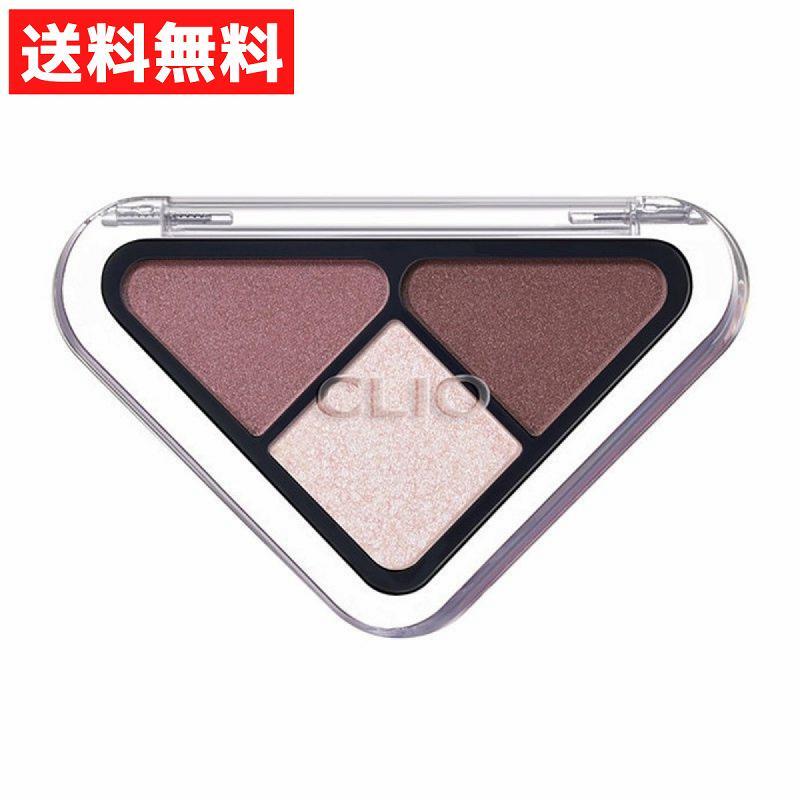 CLIO クリオ アイシャドウ エッセンシャルシャドウタップ 03 モーブオーセンティック 3色 モーブブラウン 韓国コスメ拍卖