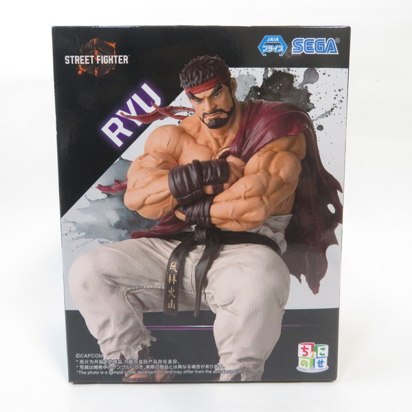 中古 未開封品 ちょこのせ ストリートファイター6 リュウ SEGA/セガ フィギュア拍卖