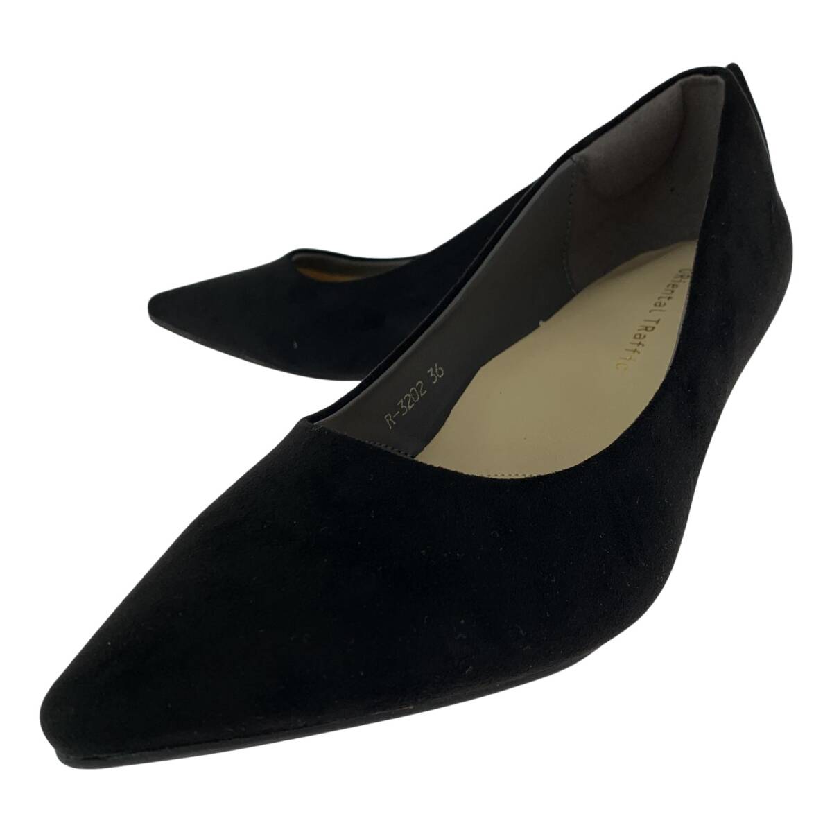 ORiental TRaffic オリエンタルトラフィック スエード パンプス size36/ブラック拍卖