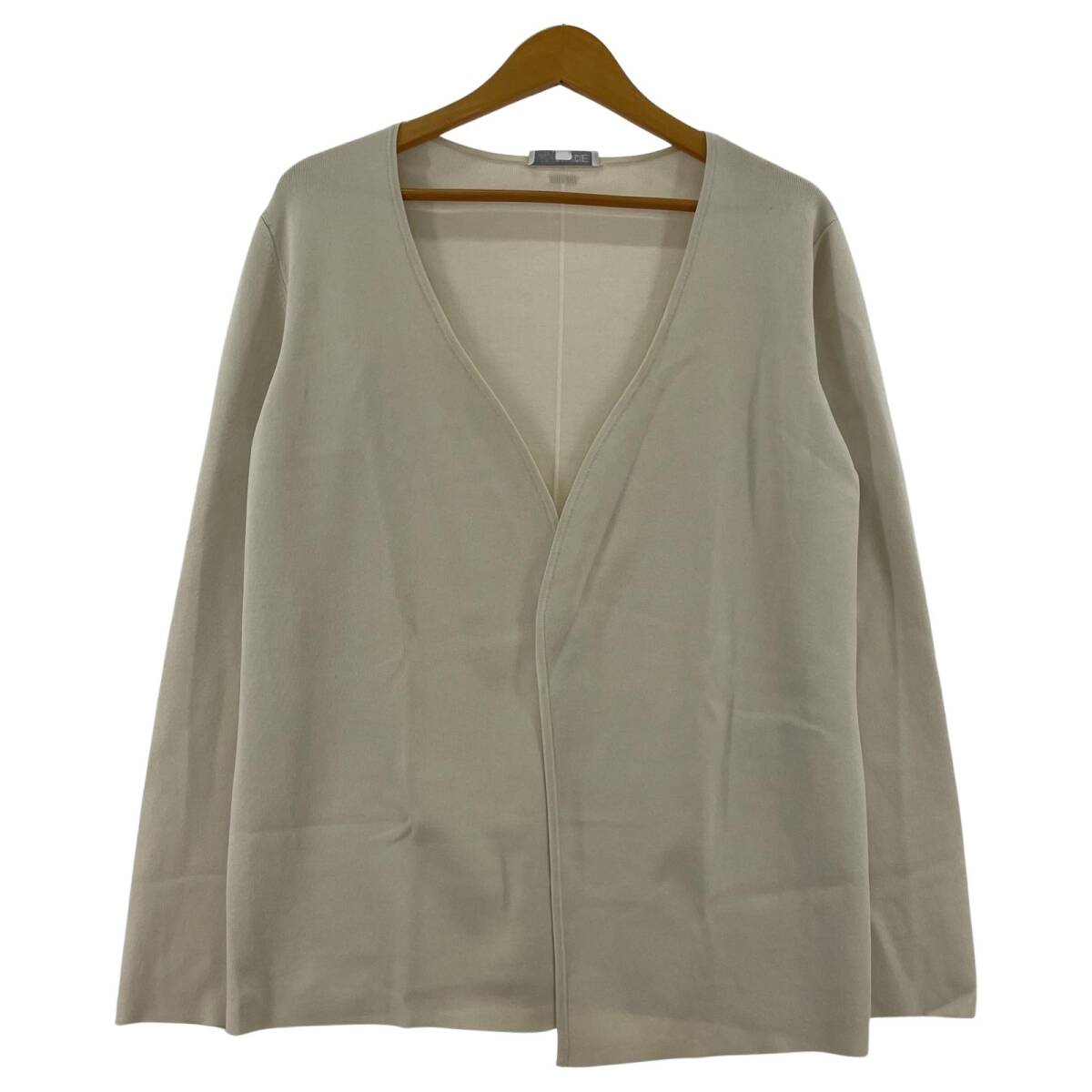 NARACAMICIE ナラカミーチェ ボタンレス カーディガン size1/ベージュ拍卖