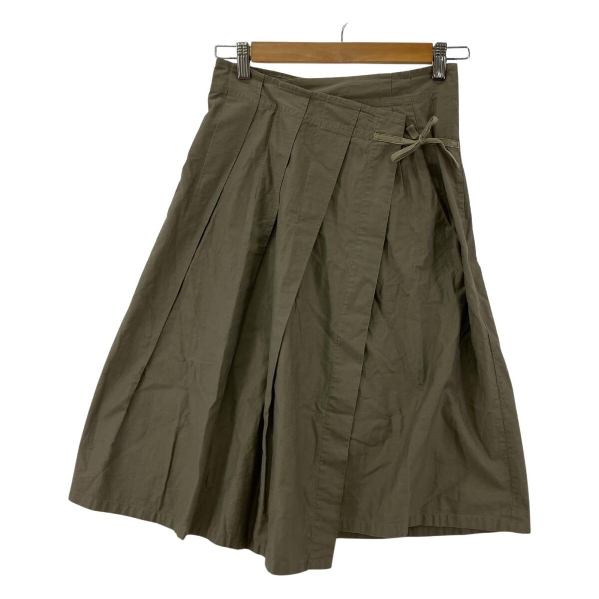 JOURNAL STANDARD ジャーナルスタンダード ラップ プリーツ スカート size36/ベージュ ゆうパケットOK拍卖