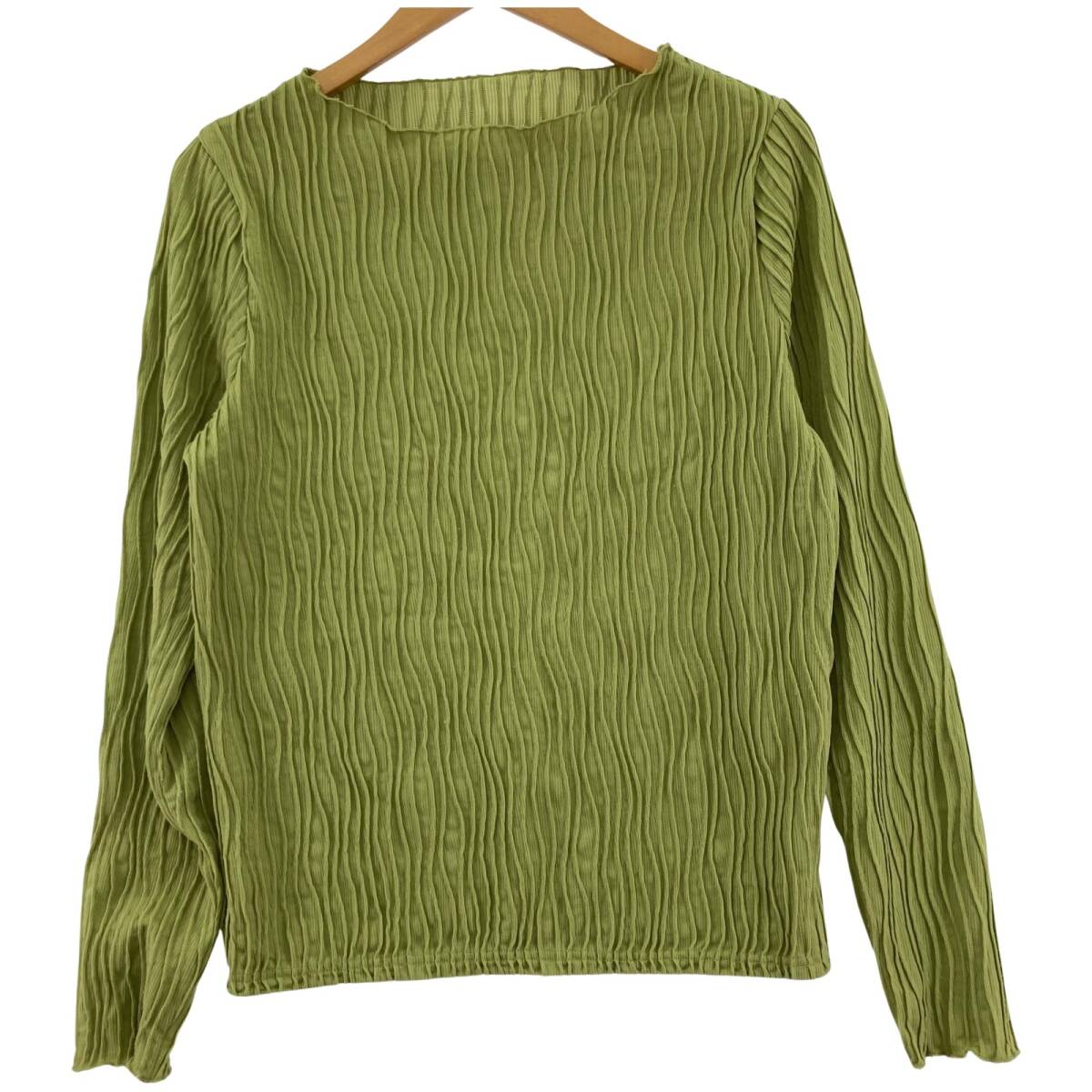 ap retro アプレトロ 総柄 長袖 カットソー sizeF/ピスタチオ拍卖