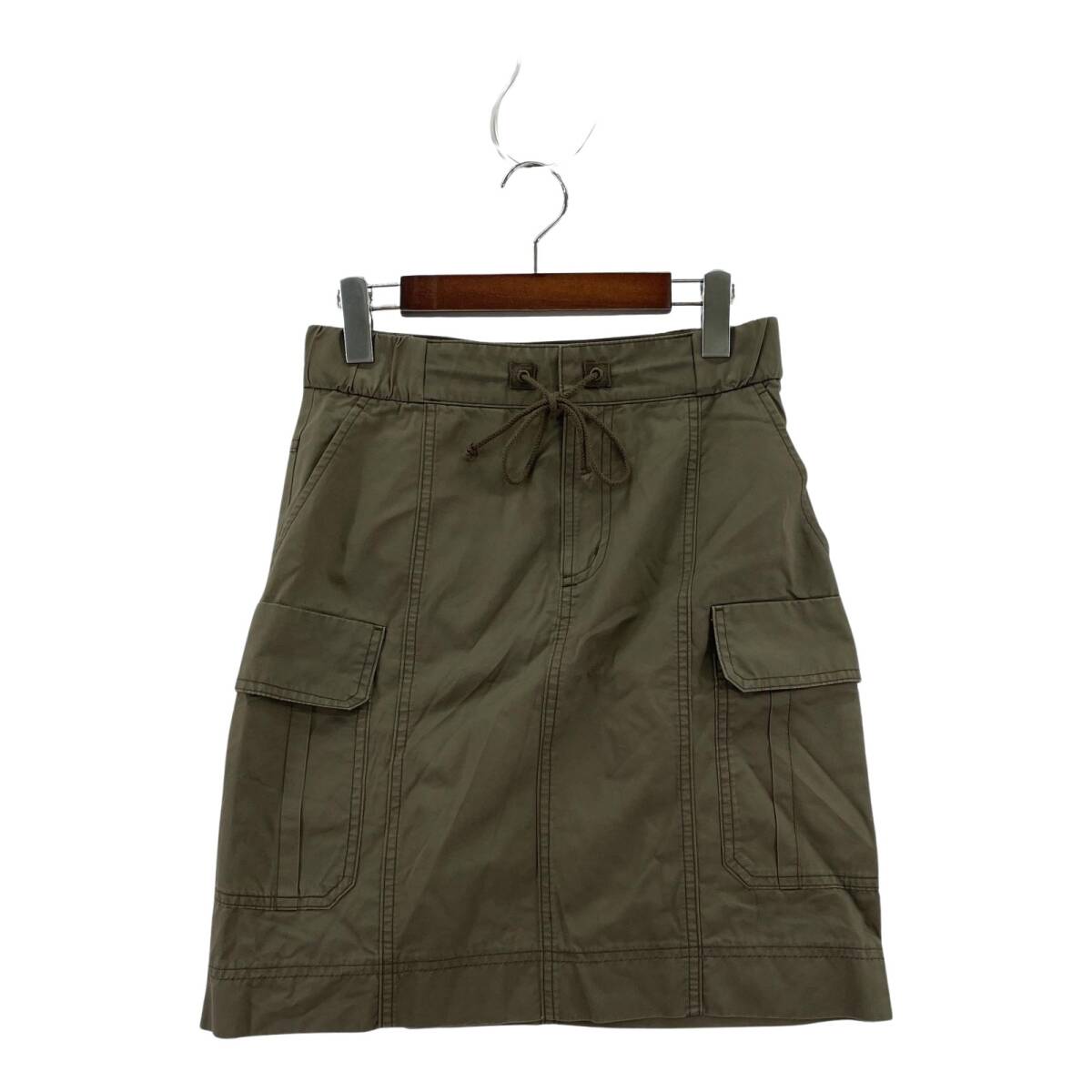UNTITLED アンタイトル カーゴ ミニスカート size2/オリーブ ゆうパケットOK拍卖
