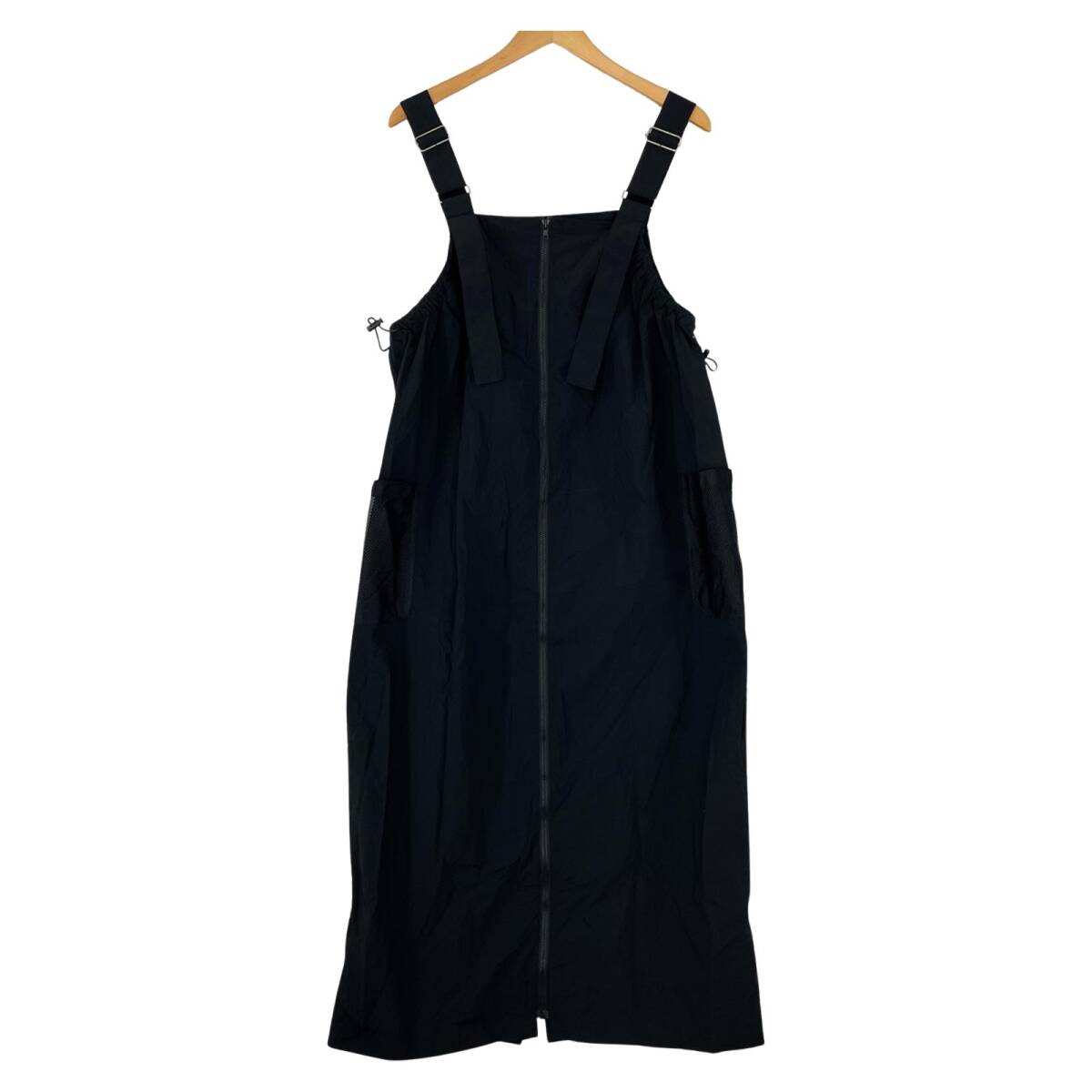 RODEO CROWNS ロデオクラウンズ ジップアップ ワンピース sizeFREE/ブラック拍卖