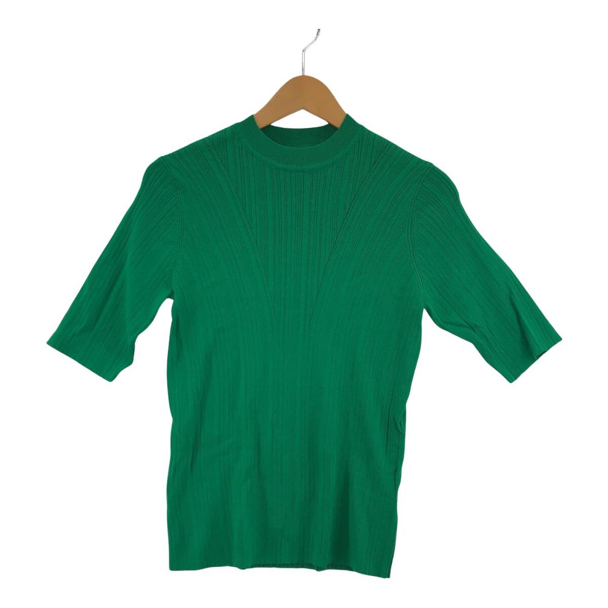 SENSE OF PLACE センスオブプレイス アーバンリサーチ ランダムリブ ニット sizeOne/グリーン拍卖