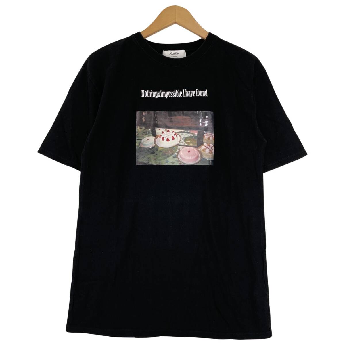 jouetie ジュエティ フォトプリント 半袖Tシャツ sizeM/ブラック拍卖