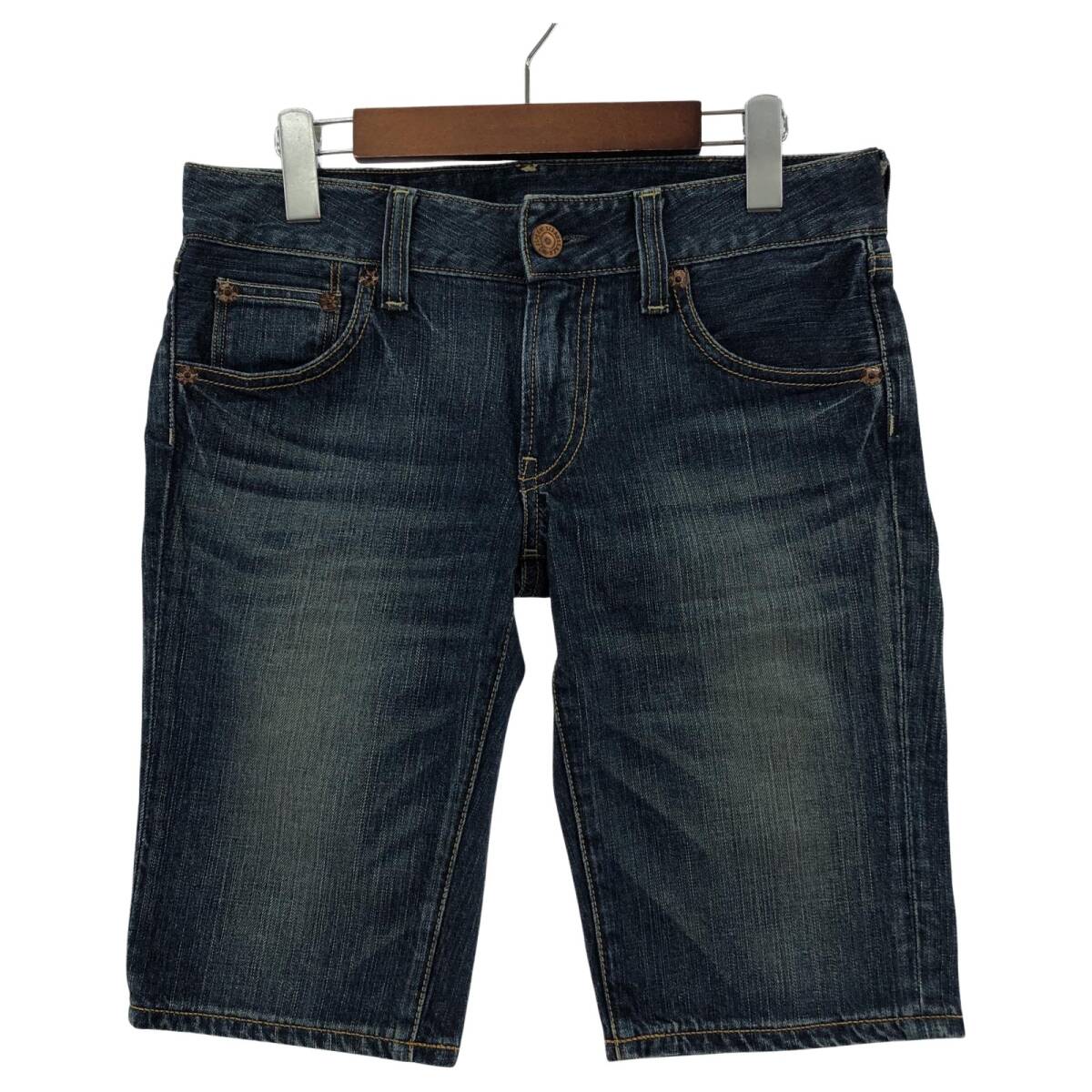 LEVI'S リーバイス デニム ハーフ パンツ sizeM/ネイビー拍卖