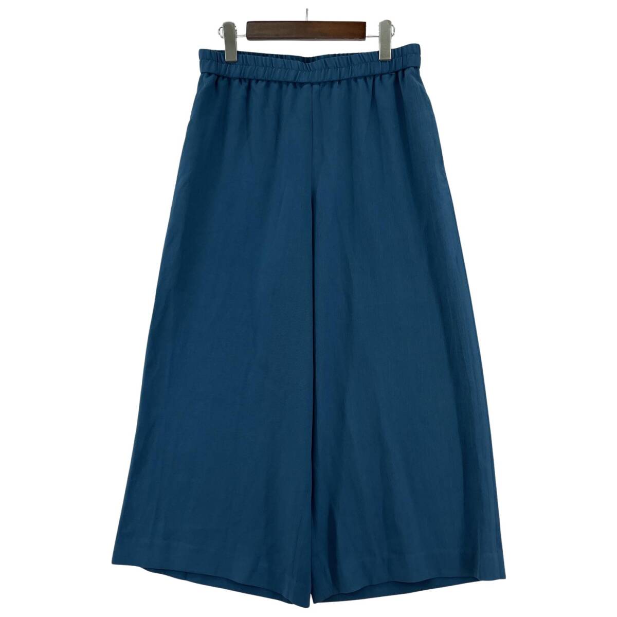 manana マニャーナ ワイド パンツ sizeF/ブルー系拍卖