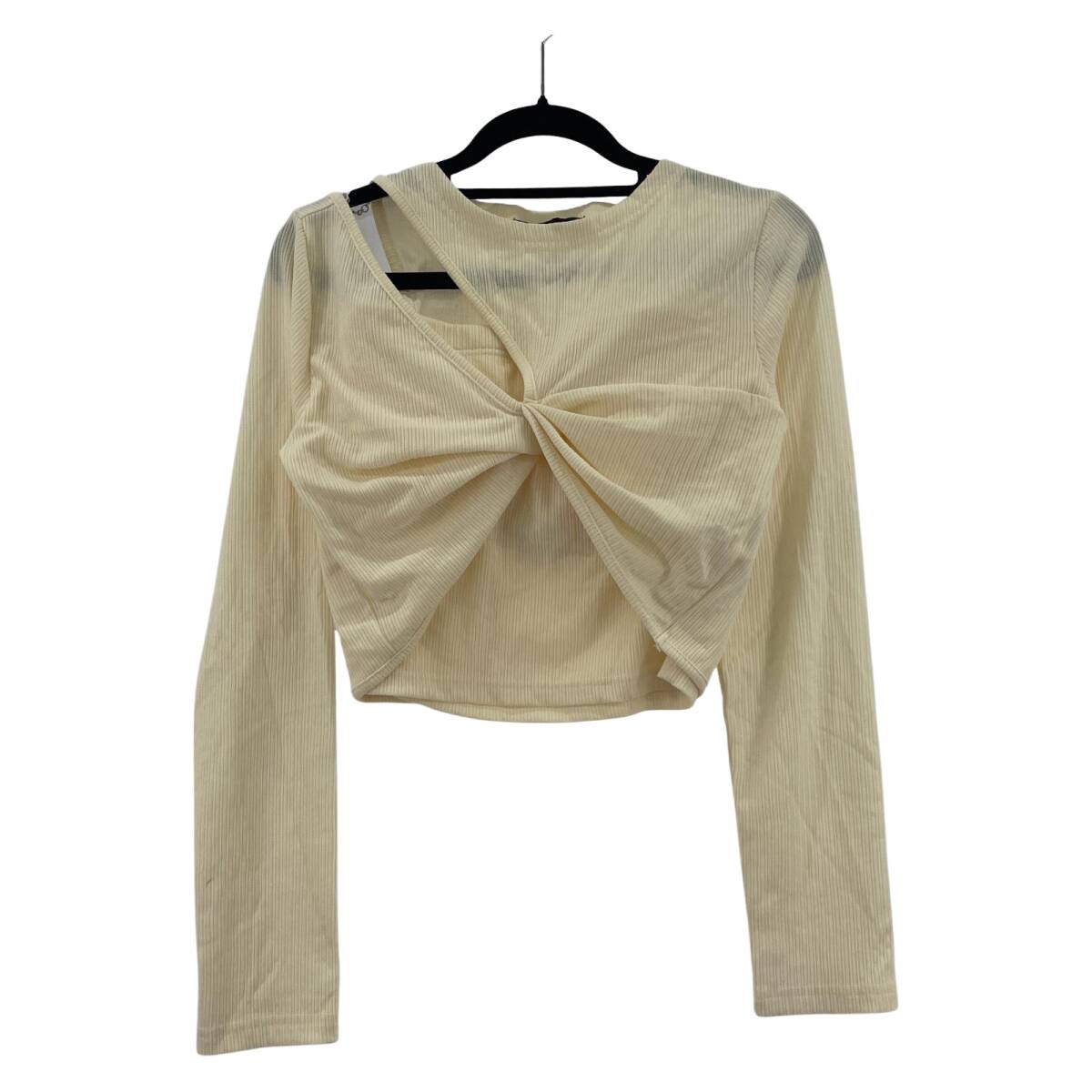 Heather ヘザー カップ付き チューブトップ アンサンブル sizeF/アイボリー拍卖