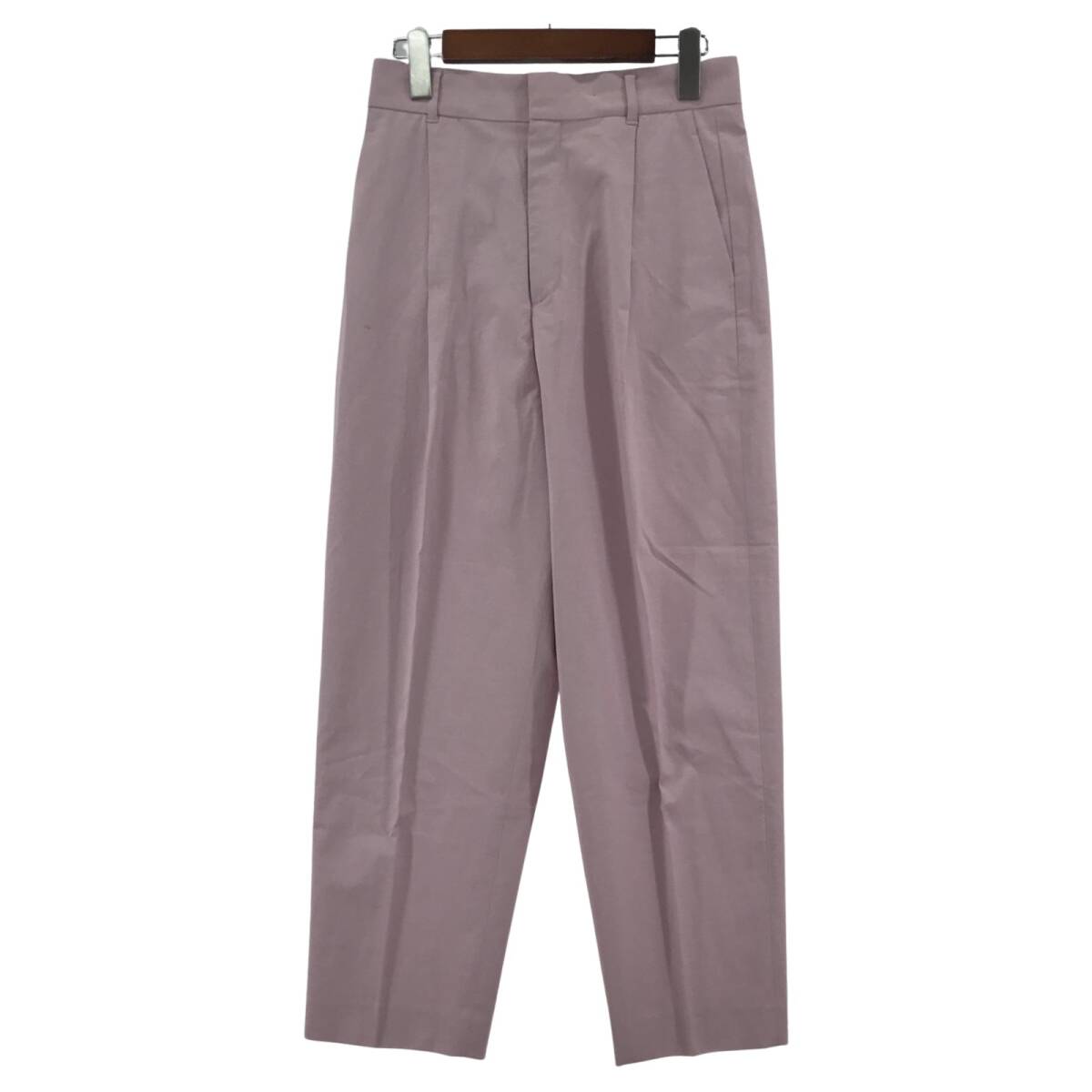 ROPE ロペ テーパード パンツ size40/パープル ゆうパケットOK拍卖