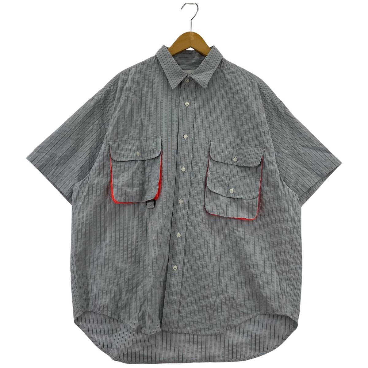 WHIMSIC ウィムジック 半袖シャツ sizeF/グレー ゆうパケットOK拍卖