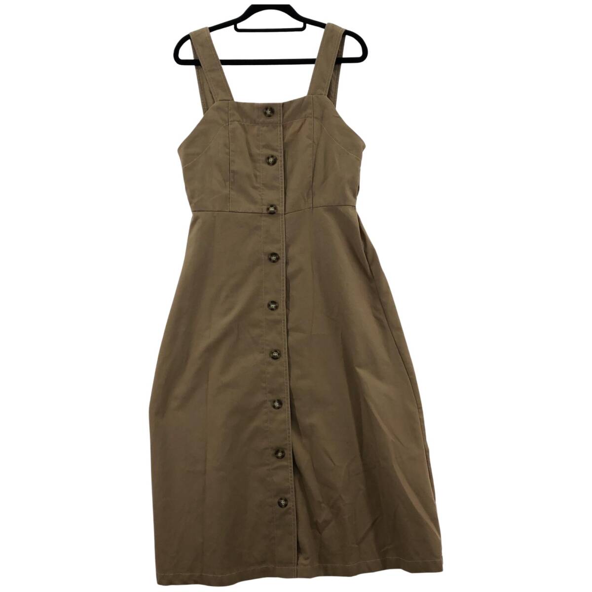 ehka sopo エヘカ ソポ ジャンパースカート sizeF/ベージュ拍卖