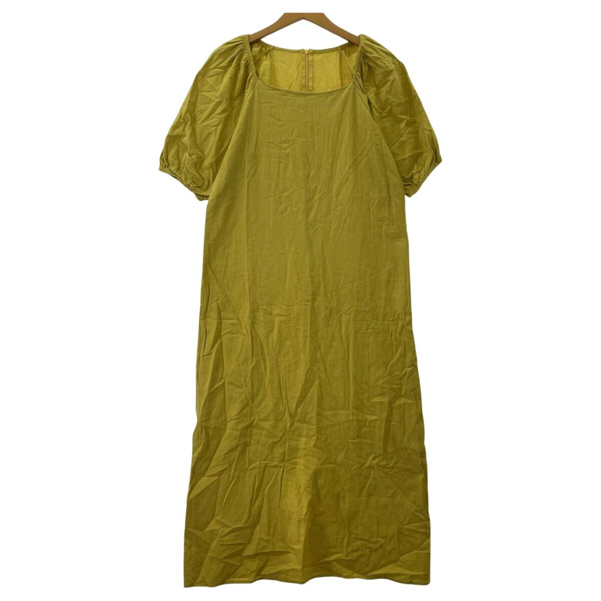 La-gemme ラジエム バックスリット ワンピース sizeM/イエロー拍卖