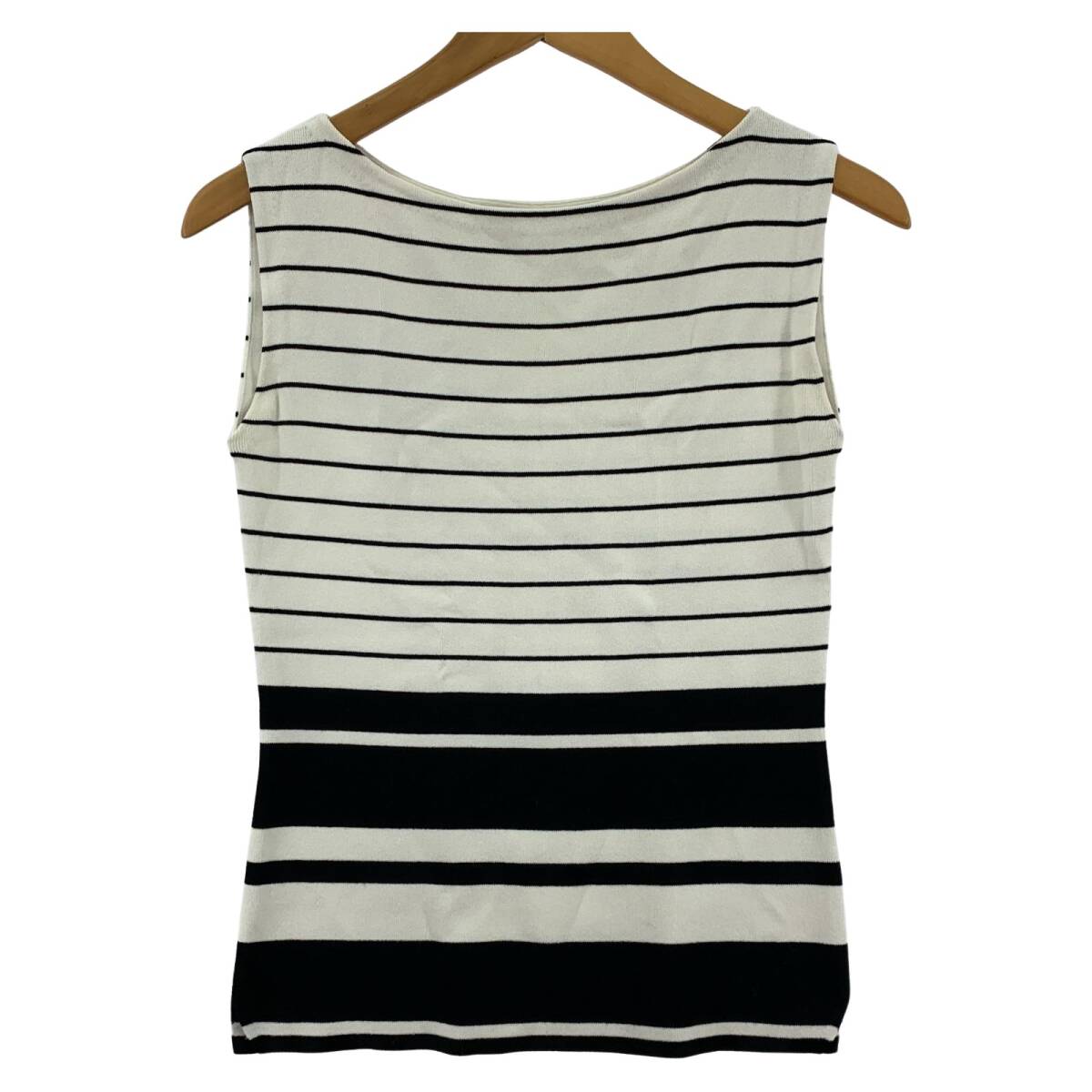 BALLSEY ボールジー トゥモローランド ボーダー ノースリーブ カットソー size表記なし/ホワイト×ブラック拍卖
