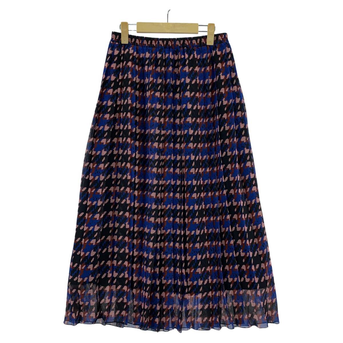 SHIPS any シップス エニィ 総柄 マキシ丈 スカート sizeF/マルチカラー拍卖