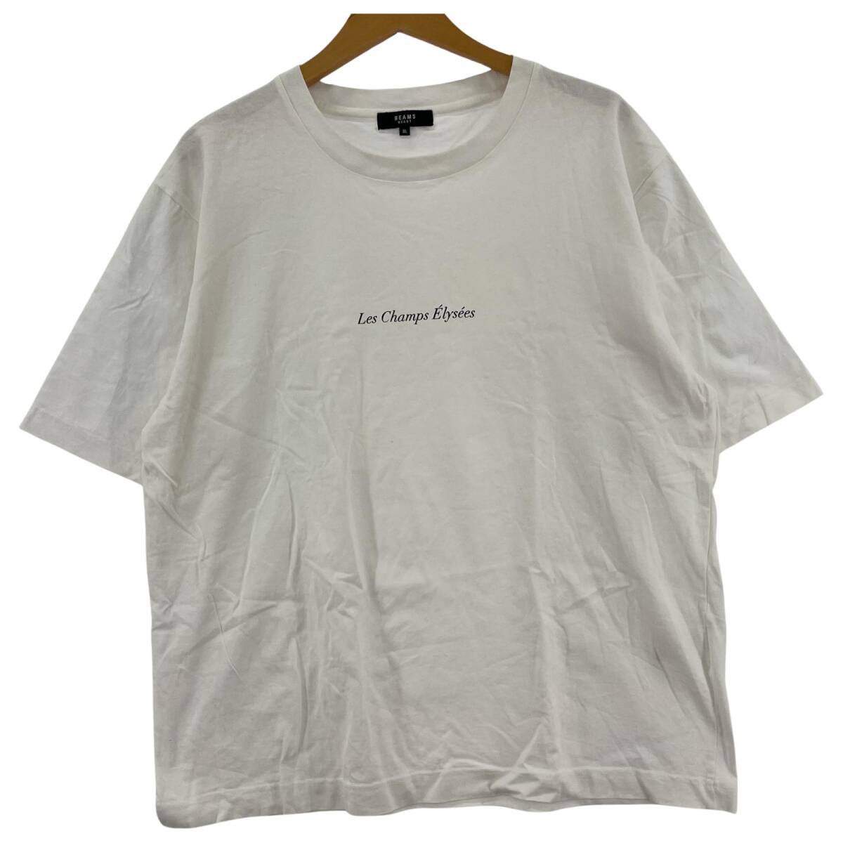 BEAMS HEART ビームスハート 半袖Tシャツ sizeXL/ホワイト拍卖