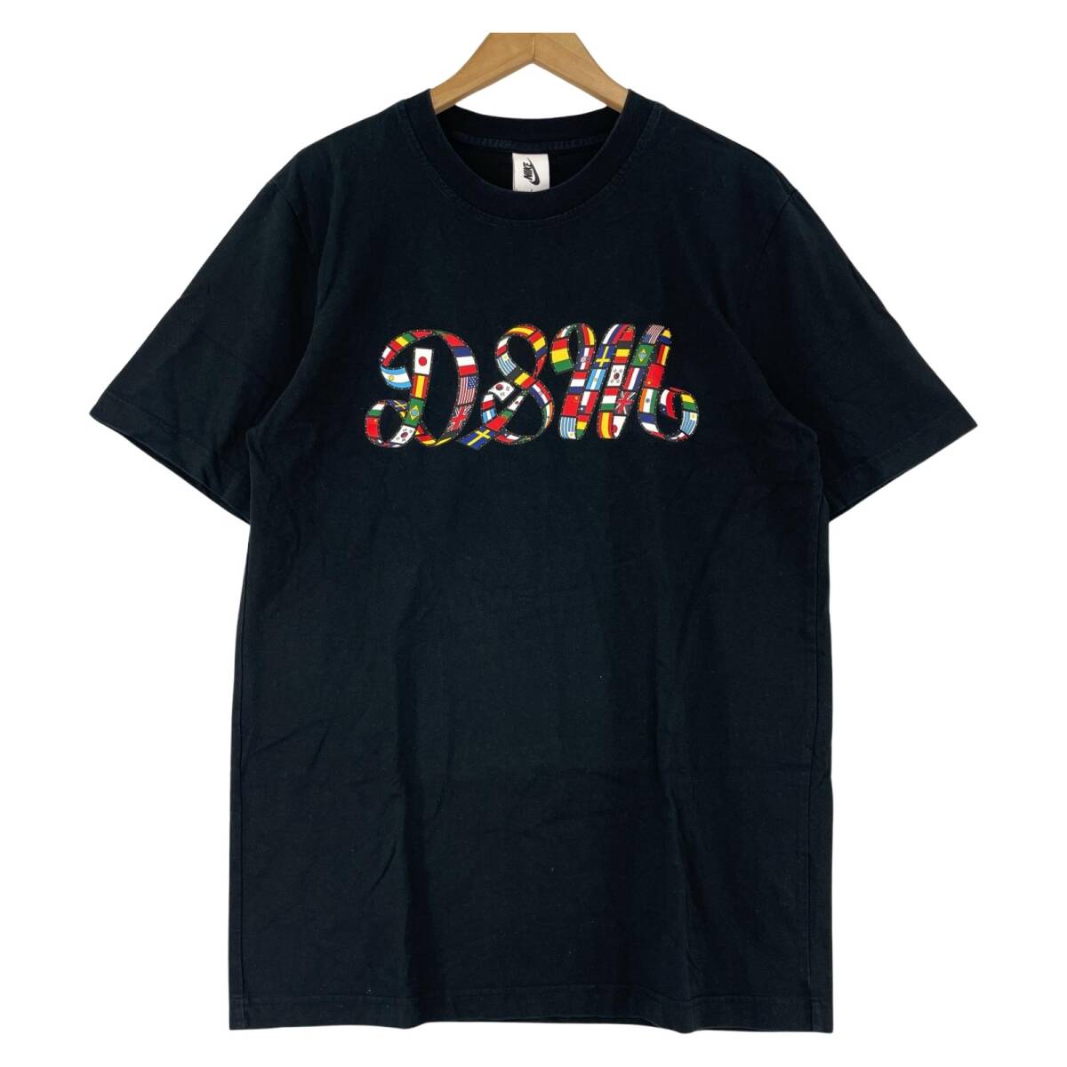 NIKE ナイキ プリント クルーネック 半袖Tシャツ sizeL/ブラック拍卖