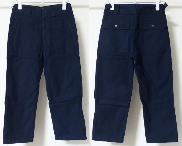 Engineered Garments エンジニアードガーメンツ Fatigue Pant Cotton Reversed Sateen ファティーグ パンツ 30 紺拍卖