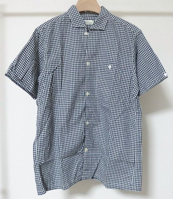WAREHOUSE ウエアハウス DUCK DIGGER Lot 3091 S/S OPEN COLLAR SHIRTS ギンガムチェック オープンカラー 半袖シャツ 38拍卖