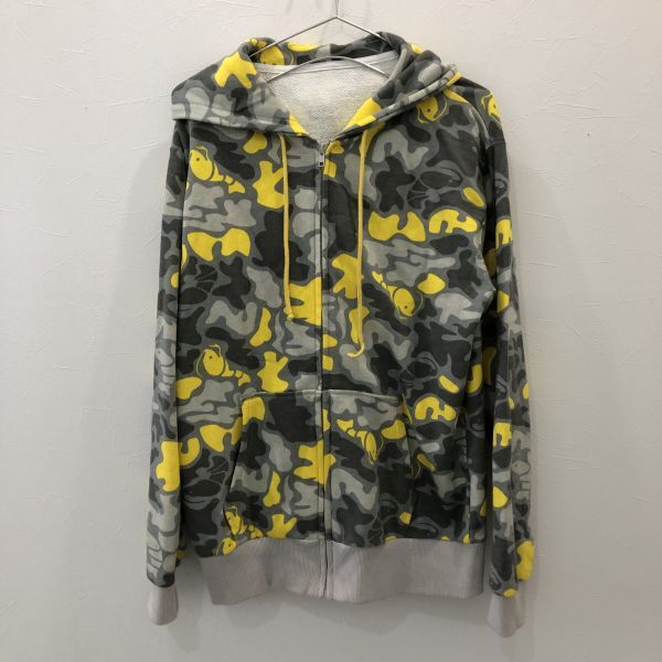 TNZ1656 私立恵比寿中学 ジップパーカー グレー イエロー F拍卖