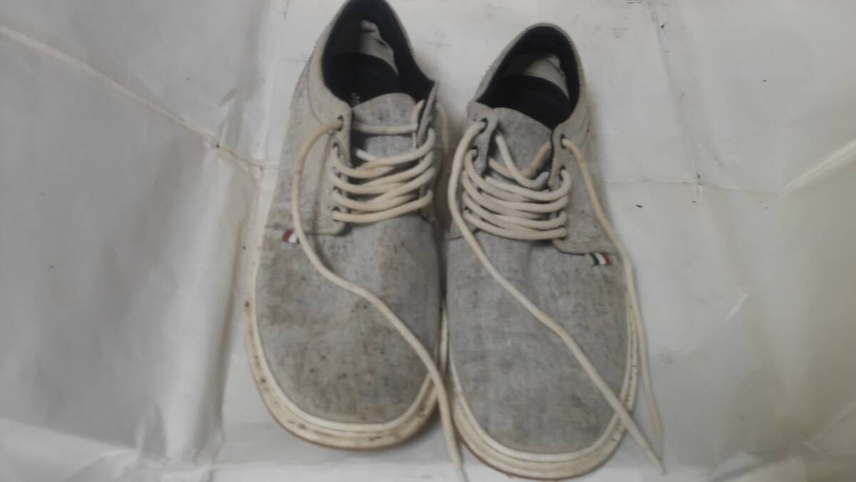 ◆再々値下Conqueror (コンカラー)アウトドアウオーキング作業用スニーカーシューズ26.5cm拍卖