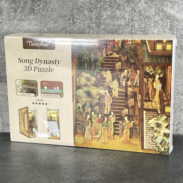 新品未開封 TONECHEER Song Dynasty 3D Puzzle 立体パズル 266ピース TQ118 ブックヌック / 900405 在★12拍卖