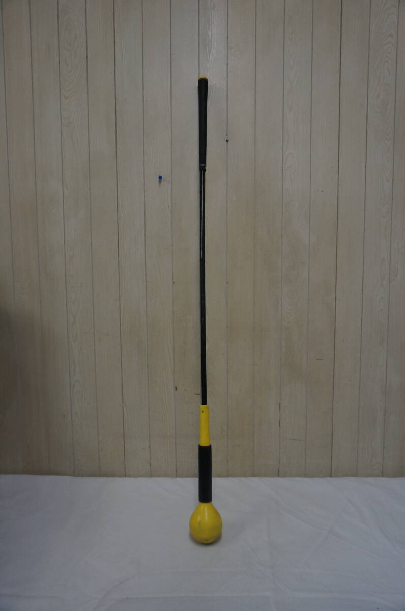 中古品☆ゴルフスイング練習用☆ゴルフ練習器具☆長さ約114.5cm☆506S4-J17343拍卖