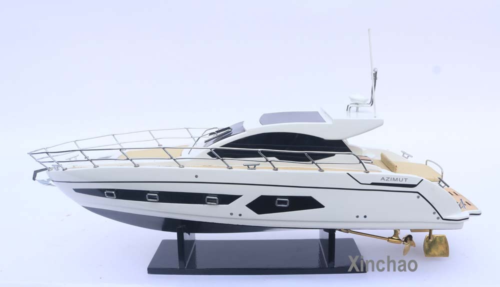 ●新品特価 精密級・豪華なクルーザー AZIMUT 43 木製完成品 拍卖