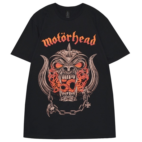 MOTORHEAD モーターヘッド 50 Years Warpig Red Gradient Tシャツ Mサイズ オフィシャル拍卖