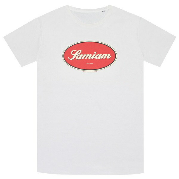 SAMIAM サマイアム Oval Logo Tシャツ WHITE Mサイズ オフィシャル拍卖
