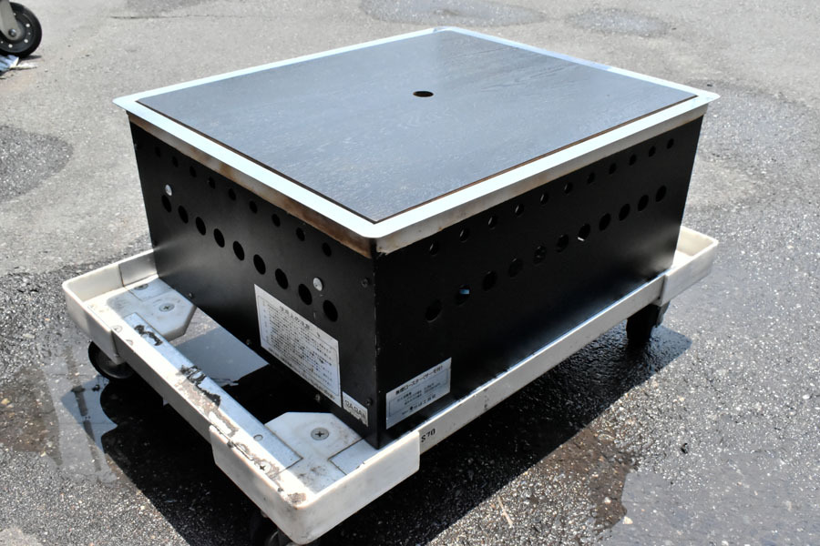 HC082 ちば工芸社 業務用 無鉛ロースター 都市ガス 12A 13A 鉄板有りません拍卖